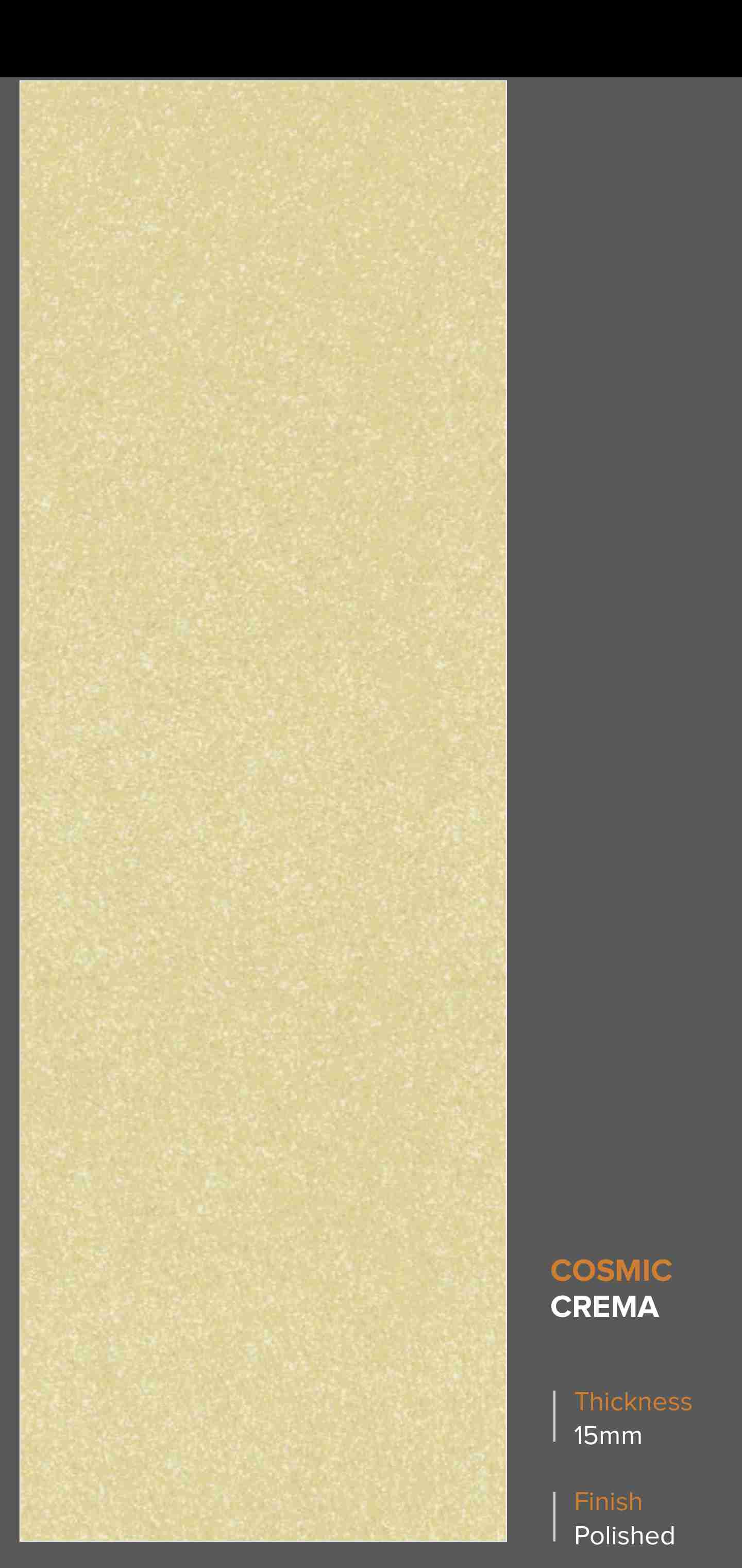 800x2400 - Slab - Cosmic Crema