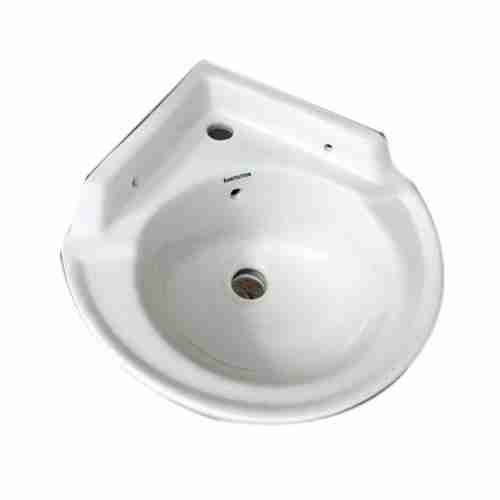 Hind - Corner Basin - 16x16 - White