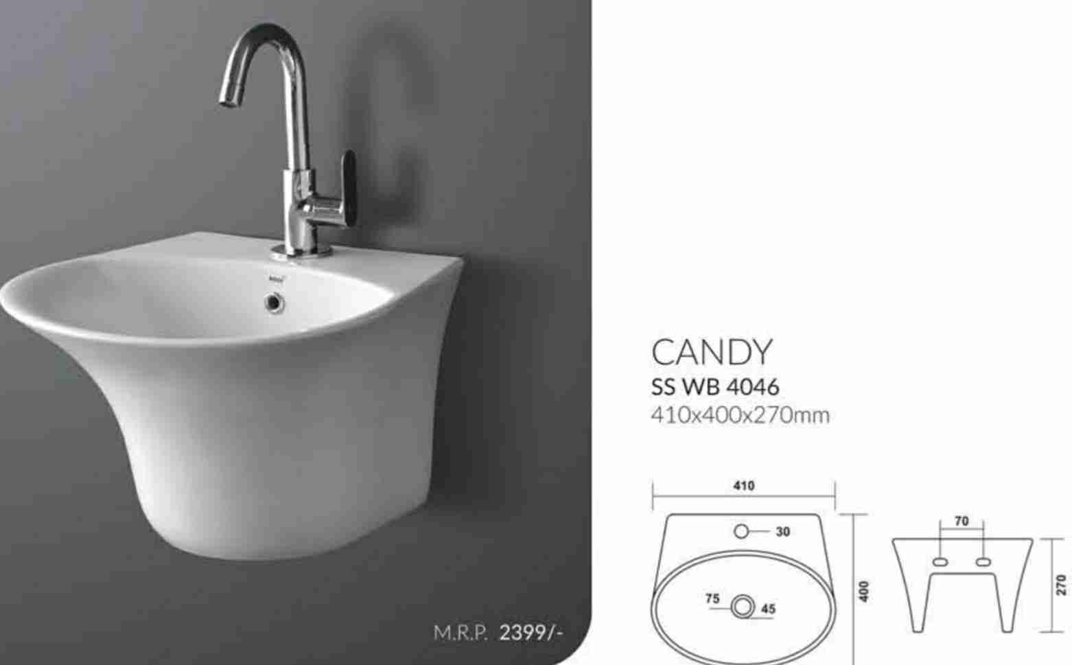 Soch - Basin - 17x16 - Candy