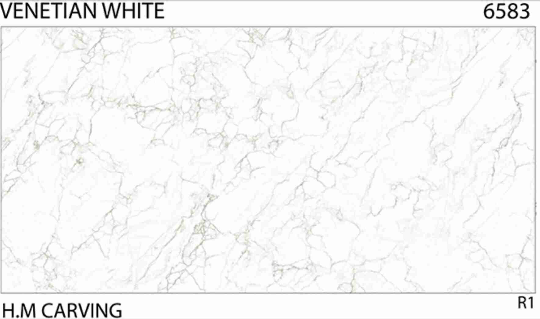 4x2 - Carving - Rudra - Venetian White - 6583 — view 2