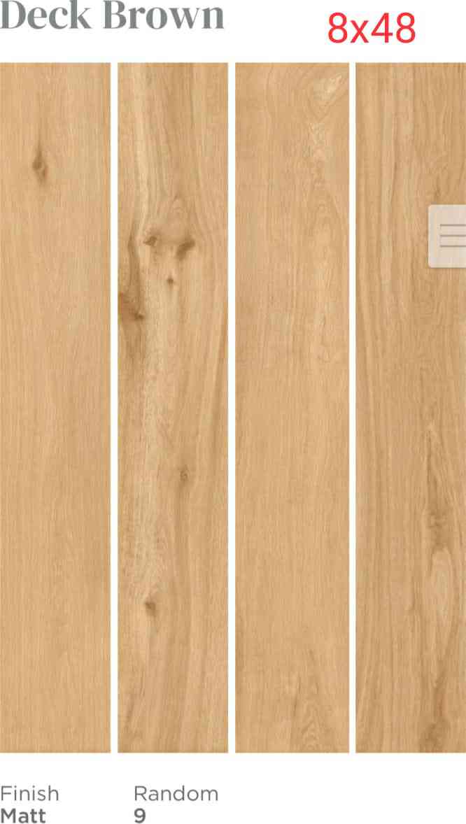 48x8 - Emcer - Deck Brown