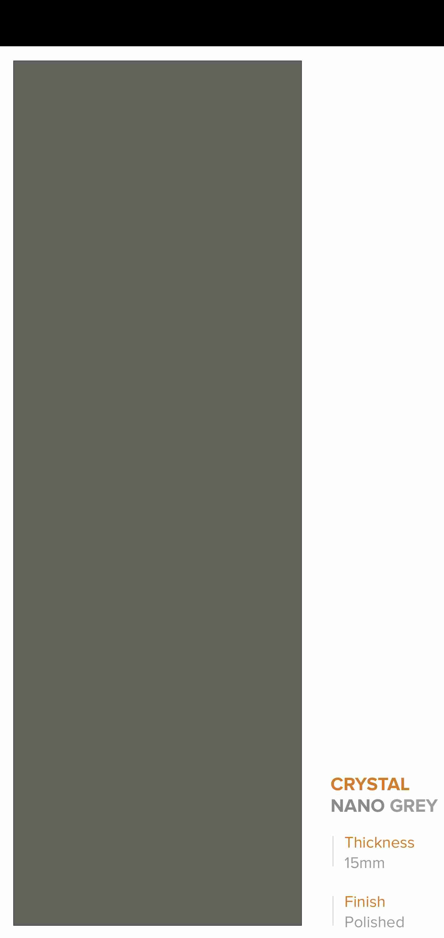 800x2400 - Slab - Cristal Nano Grey