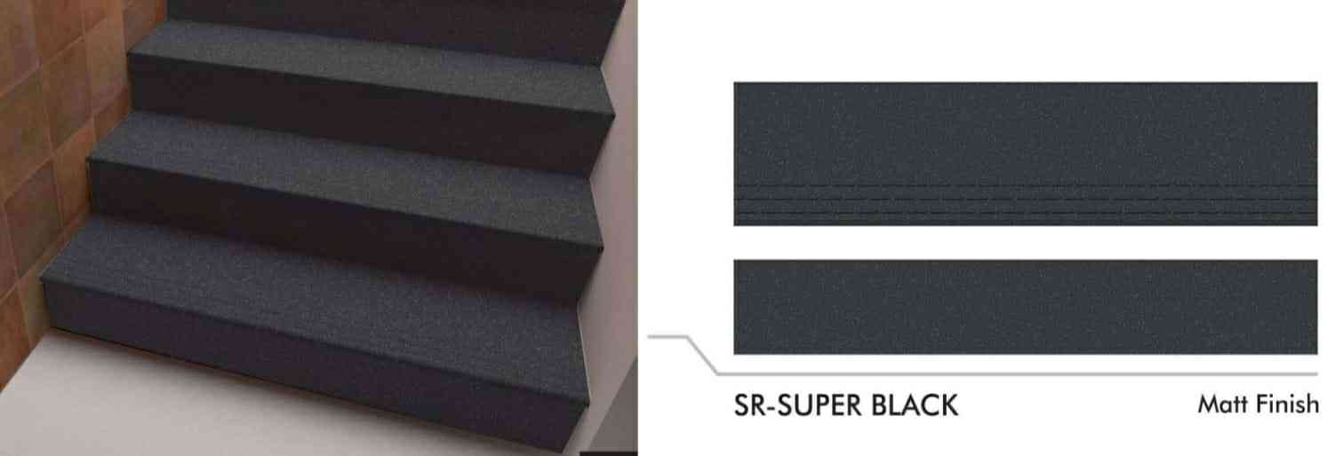 48x8 - Riser - Full Body - Dark Blck (3pcs)