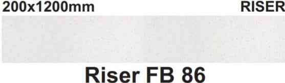 48x8 - Riser - Full Body - White - 86