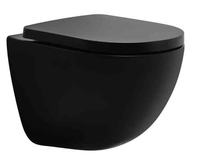 Cera - Wall Hung - Carnival Rimless - Black