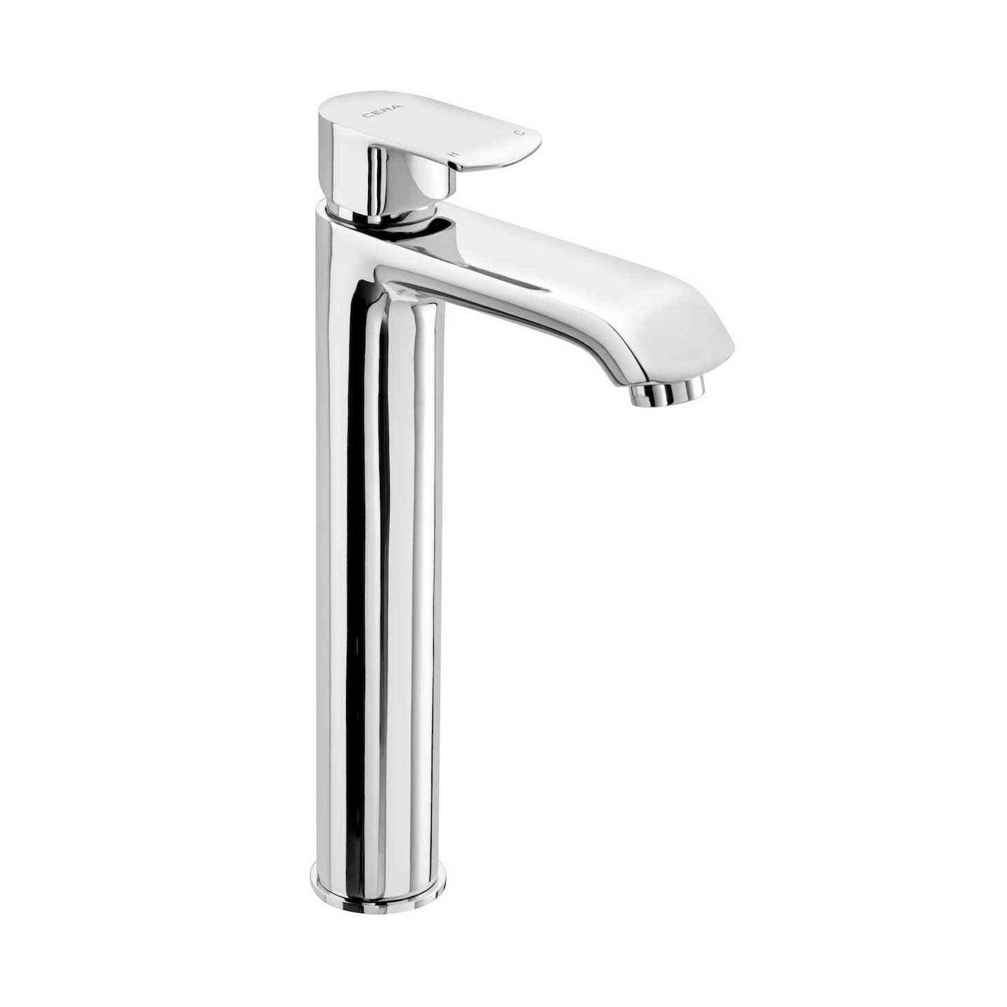 Cera - Cp- Chromo - Single Lever Basin Mixer Extended Body